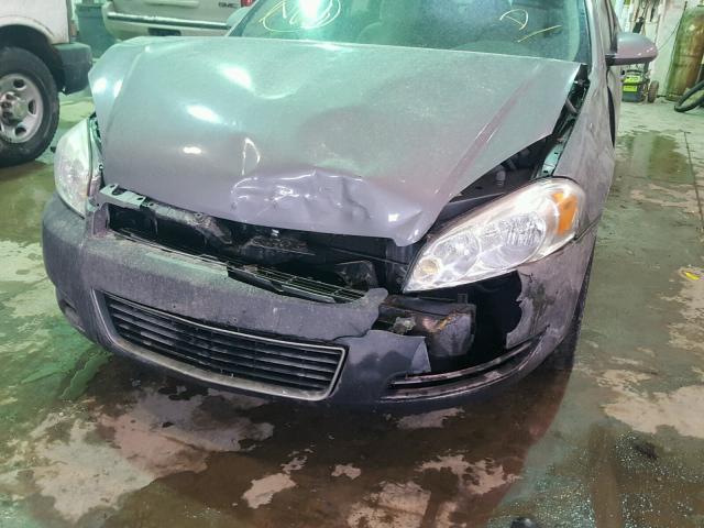 2G1WT58N979149319 - 2007 CHEVROLET IMPALA LT GRAY photo 9