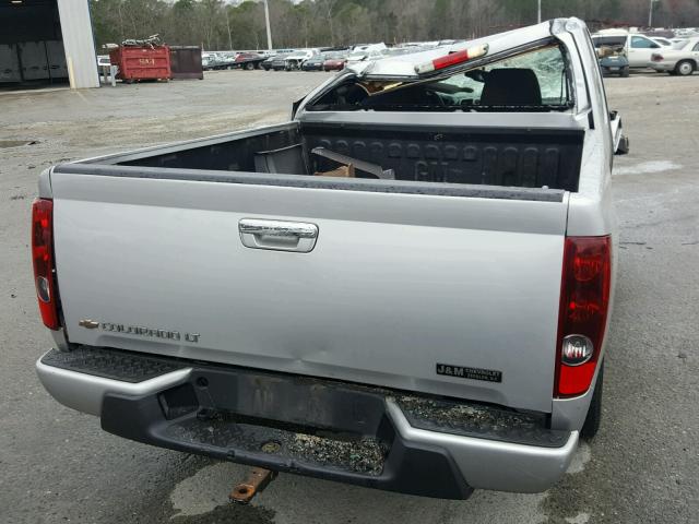 1GCESCF92C8139317 - 2012 CHEVROLET COLORADO L SILVER photo 9