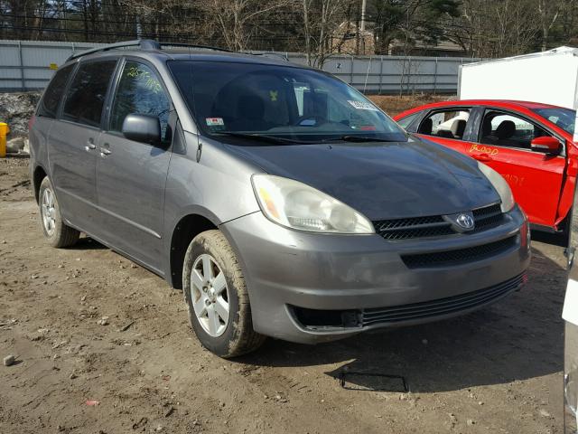 5TDZA23C05S223357 - 2005 TOYOTA SIENNA CE GRAY photo 1