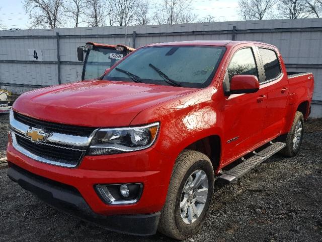 1GCGTCEN2H1154999 - 2017 CHEVROLET COLORADO L RED photo 2