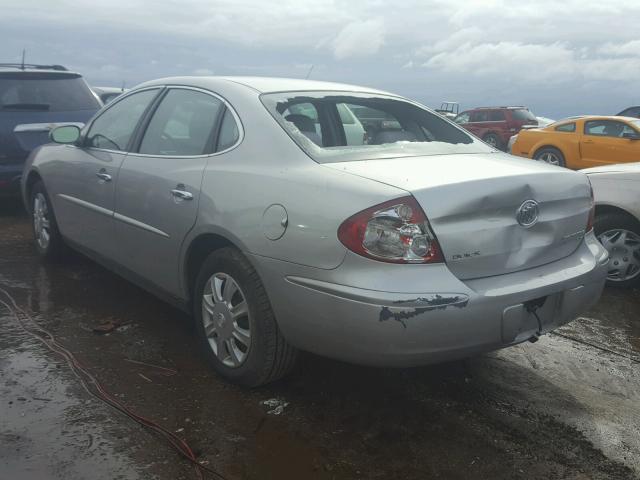 2G4WC552061149221 - 2006 BUICK LACROSSE C SILVER photo 3