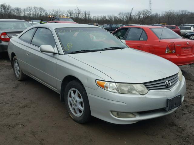 2T1CE22P33C020936 - 2003 TOYOTA CAMRY SOLA SILVER photo 1