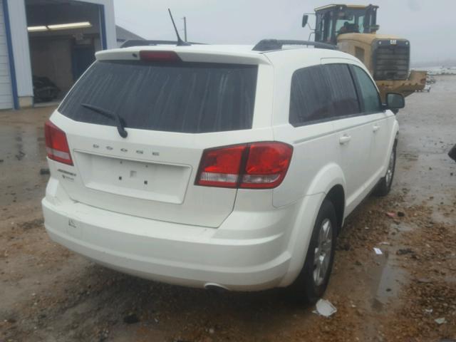 3D4PG4FB6BT561371 - 2011 DODGE JOURNEY EX WHITE photo 4