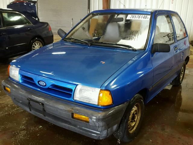 KNJPT05H1N6104163 - 1992 FORD FESTIVA L BLUE photo 2