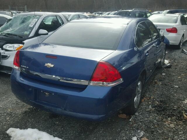 2G1WB58K869354993 - 2006 CHEVROLET IMPALA LS BLUE photo 3