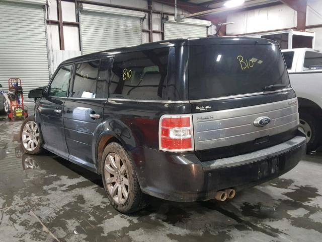 2FMGK5DC1BBD25232 - 2011 FORD FLEX LIMIT BLACK photo 3