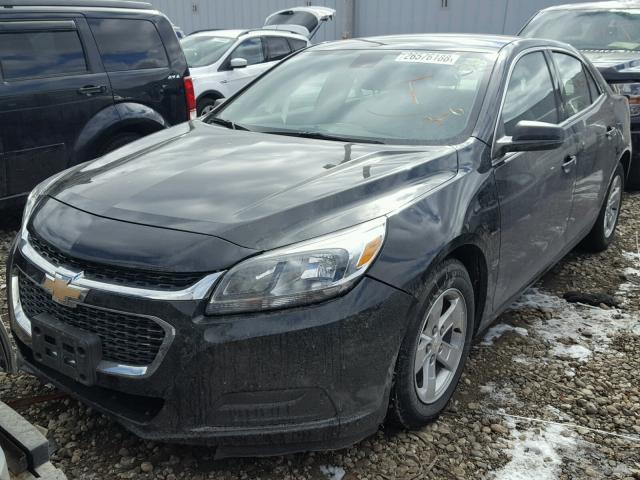 1G11B5SL2FF110940 - 2015 CHEVROLET MALIBU LS BLACK photo 2