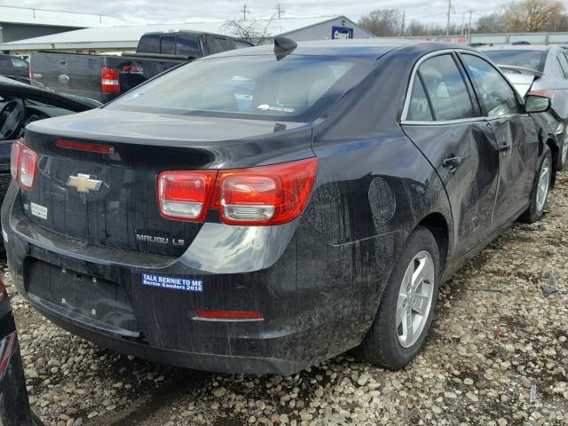 1G11B5SL2FF110940 - 2015 CHEVROLET MALIBU LS BLACK photo 4
