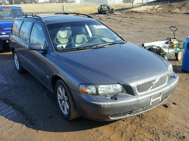 YV1SW64A342375074 - 2004 VOLVO V70 GRAY photo 1