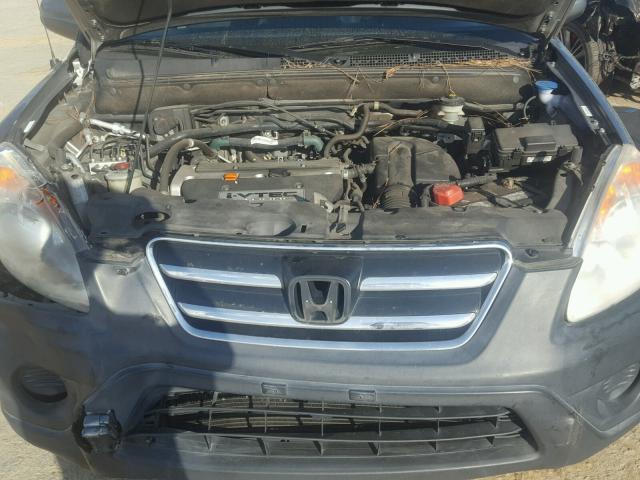 SHSRD78806U435117 - 2006 HONDA CR-V EX GRAY photo 7