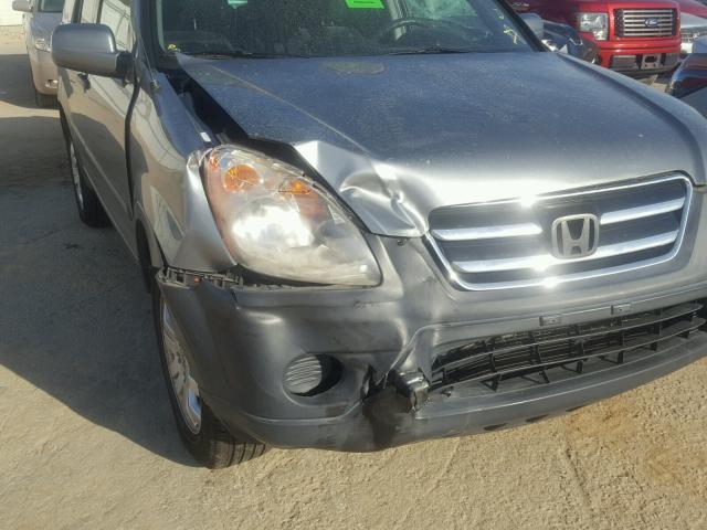 SHSRD78806U435117 - 2006 HONDA CR-V EX GRAY photo 9