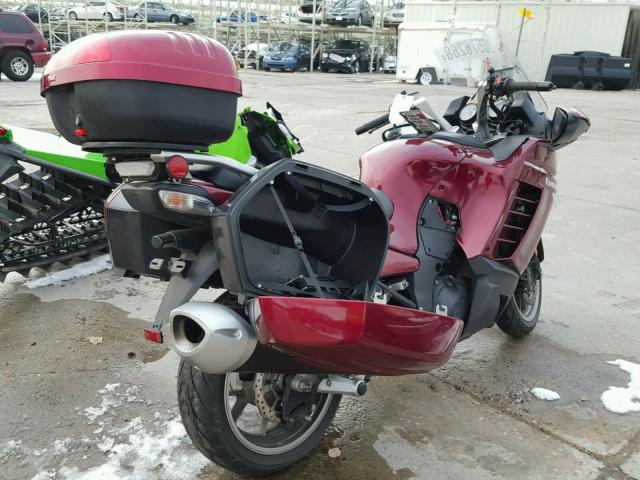 JKBZGNB149A010551 - 2009 KAWASAKI ZG1400 B RED photo 4