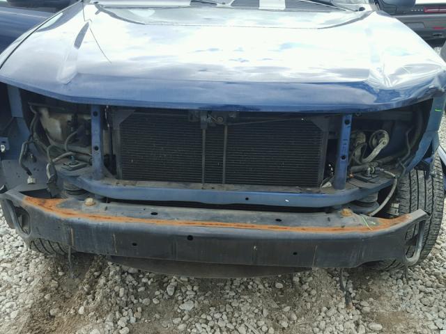 1GNDS13S342401848 - 2004 CHEVROLET TRAILBLAZE BLUE photo 9