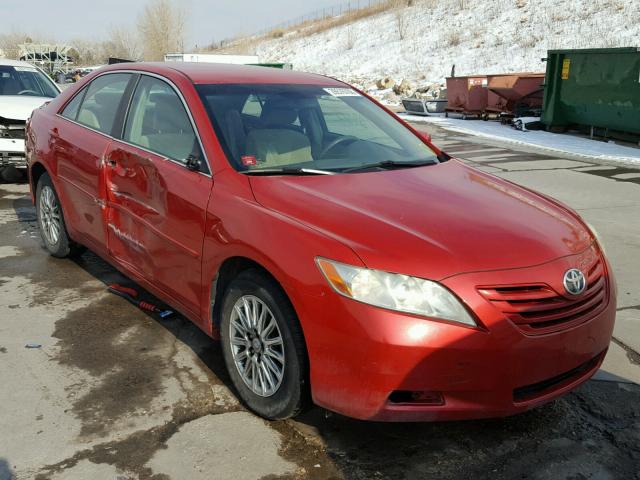 4T1BE46K29U374220 - 2009 TOYOTA CAMRY BASE RED photo 1