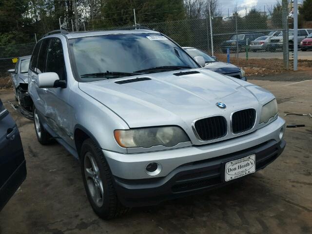 WBAFA53521LM67896 - 2001 BMW X5 3.0I SILVER photo 1