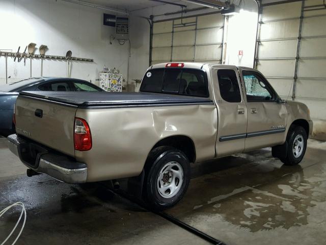 5TBRU34176S474560 - 2006 TOYOTA TUNDRA ACC BEIGE photo 4