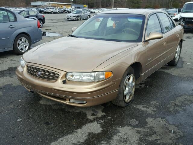 2G4WB55K411294094 - 2001 BUICK REGAL LS GOLD photo 2