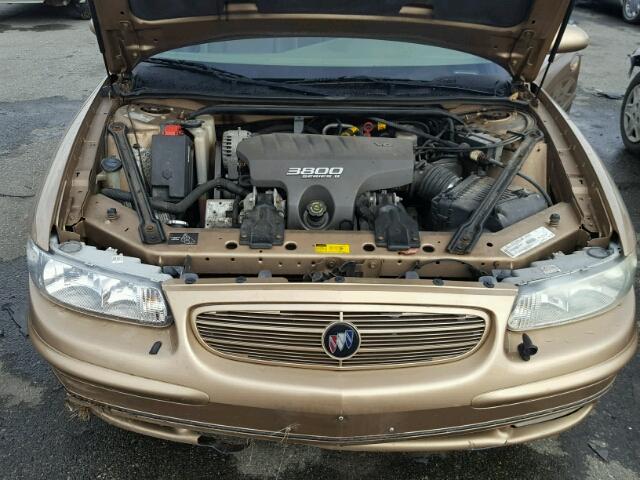 2G4WB55K411294094 - 2001 BUICK REGAL LS GOLD photo 7