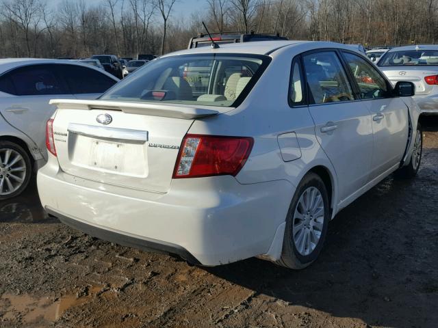 JF1GE6B69BH501774 - 2011 SUBARU IMPREZA 2. WHITE photo 4