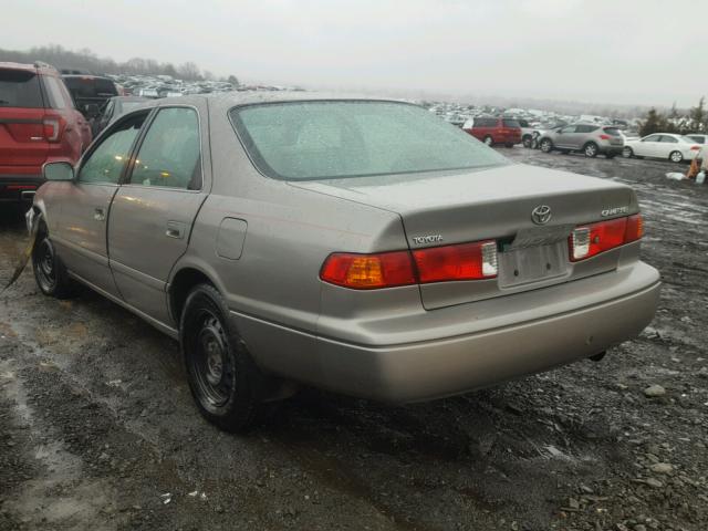 4T1BG22K81U097601 - 2001 TOYOTA CAMRY CE GRAY photo 3