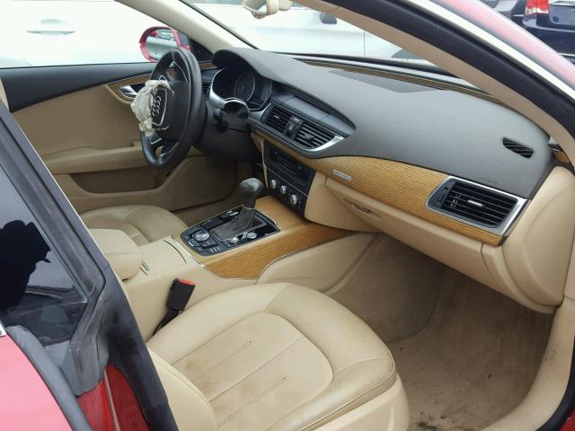 WAUYGAFC1CN168630 - 2012 AUDI A7 PREMIUM RED photo 5