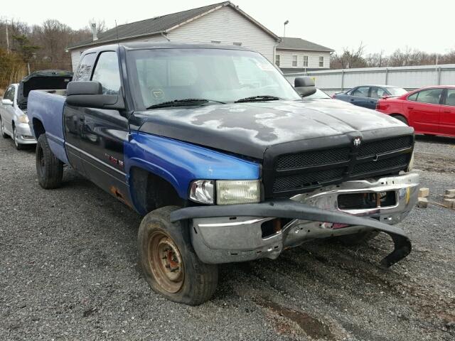 1B7KF23Z5TJ135664 - 1996 DODGE RAM 2500 BLACK photo 1