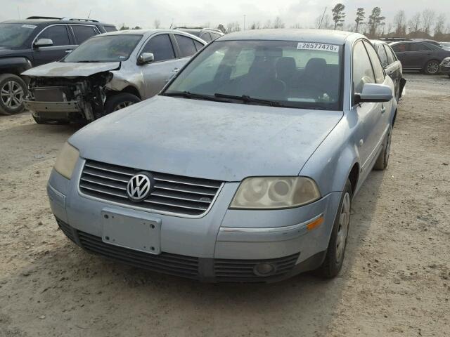 WVWPD63B72P221785 - 2002 VOLKSWAGEN PASSAT GLS SILVER photo 2