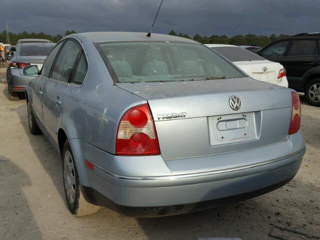 WVWPD63B72P221785 - 2002 VOLKSWAGEN PASSAT GLS SILVER photo 3