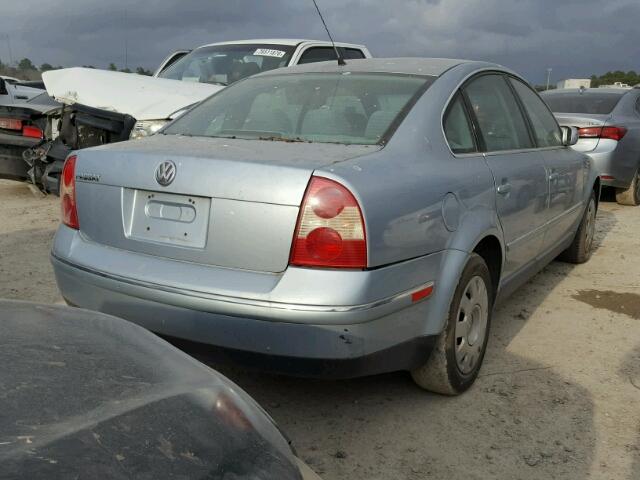 WVWPD63B72P221785 - 2002 VOLKSWAGEN PASSAT GLS SILVER photo 4