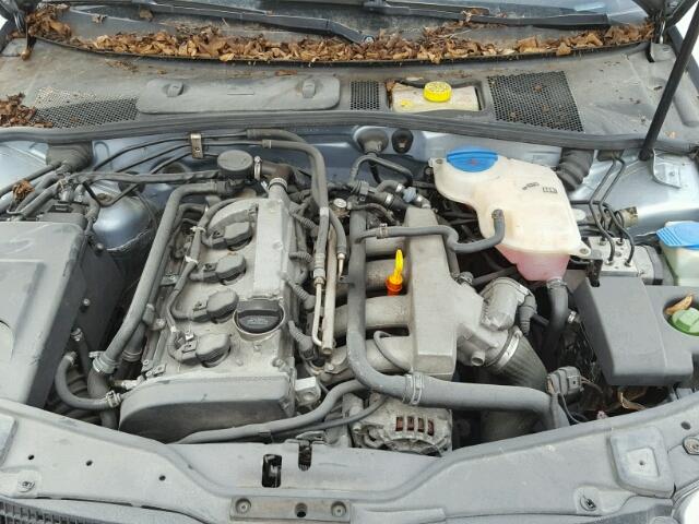 WVWPD63B72P221785 - 2002 VOLKSWAGEN PASSAT GLS SILVER photo 7