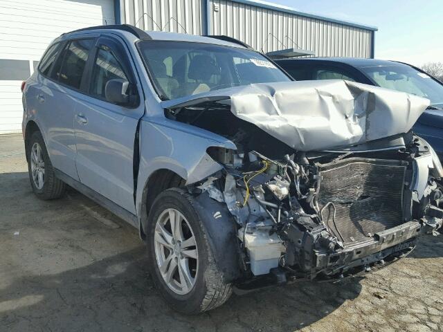 5NMSGDAB9AH415170 - 2010 HYUNDAI SANTA FE G SILVER photo 1