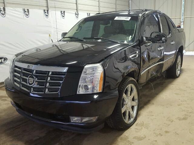 3GYFK62827G306353 - 2007 CADILLAC ESCALADE E BLACK photo 2