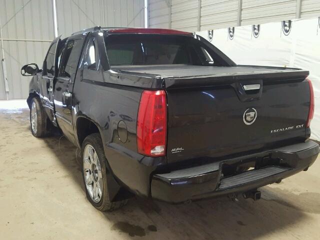 3GYFK62827G306353 - 2007 CADILLAC ESCALADE E BLACK photo 3