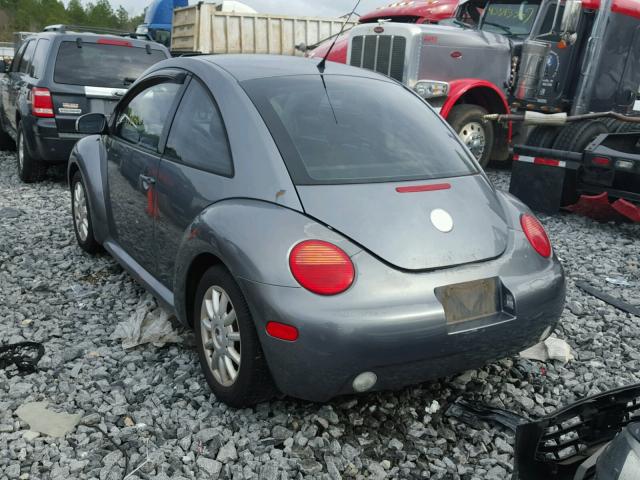 3VWCK31C74M409548 - 2004 VOLKSWAGEN NEW BEETLE 灰色 照片 3