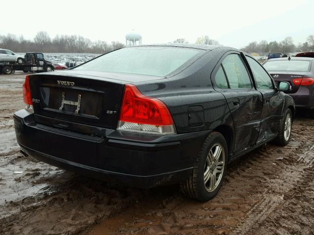 YV1RS592772609825 - 2007 VOLVO S60 2.5T GRAY photo 4