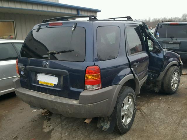 1FMYU04122KA43333 - 2002 FORD ESCAPE XLT BLUE photo 4