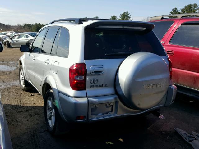 JTEHD20VX46011746 - 2004 TOYOTA RAV4 SILVER photo 3