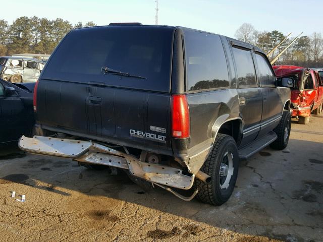 1GNEK13R6WJ356348 - 1998 CHEVROLET TAHOE K150 BLACK photo 4