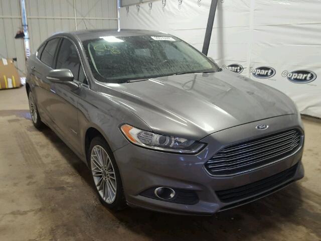 3FA6P0LUXDR174416 - 2013 FORD FUSION SE CHARCOAL photo 1