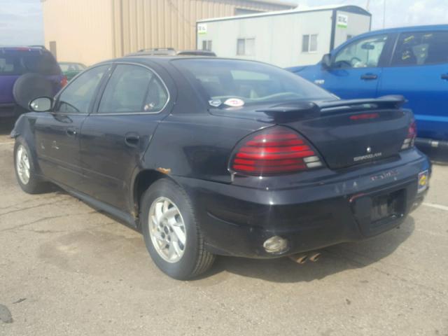 1G2NE52F84M572457 - 2004 PONTIAC GRAND AM S BLACK photo 3