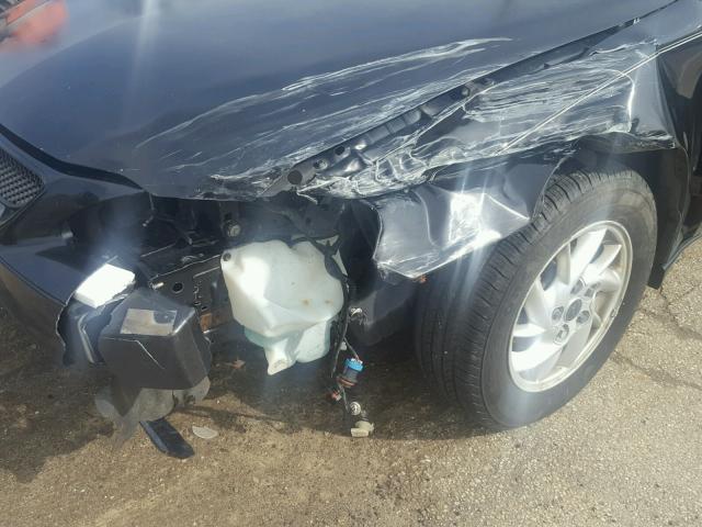 1G2NE52F84M572457 - 2004 PONTIAC GRAND AM S BLACK photo 9