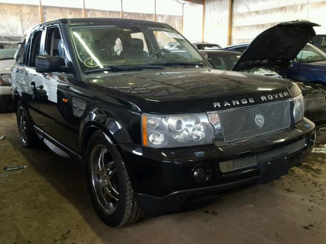 SALSF25406A937991 - 2006 LAND ROVER RANGE ROVE BLACK photo 1