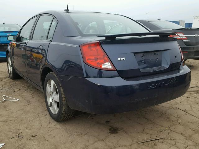 1G8AL55F47Z185093 - 2007 SATURN ION LEVEL ლურჯი ფოტო 3
