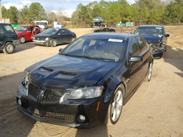 6G2EC57Y09L236625 - 2009 PONTIAC G8 GT BLACK photo 2