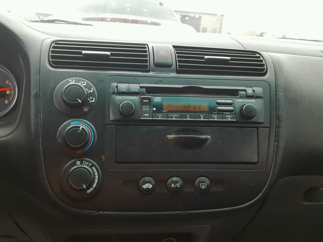 2HGES26765H540361 - 2005 HONDA CIVIC EX შავი ფოტო 9