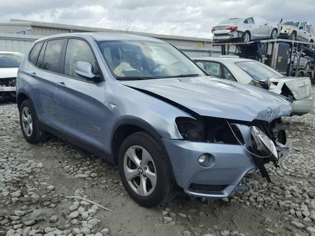 5UXWX5C5XBL711523 - 2011 BMW X3 XDRIVE2 BLUE photo 1