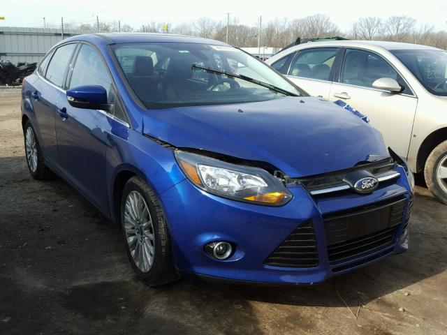 1FAHP3J26CL421388 - 2012 FORD FOCUS TITA BLUE photo 1