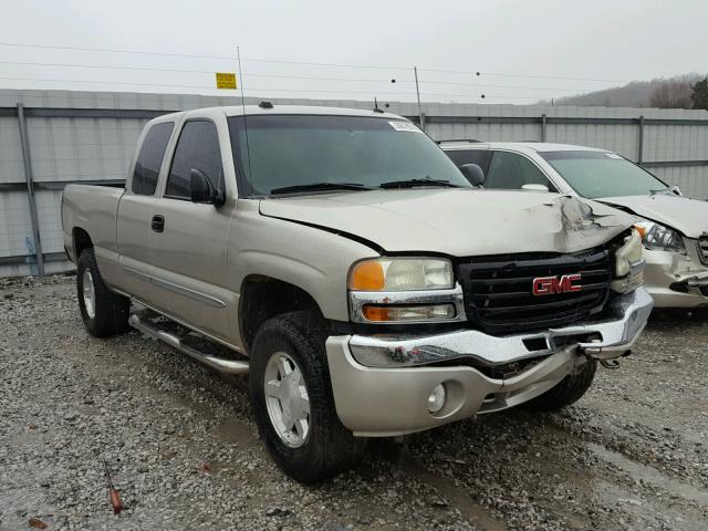 2GTEK19T341257179 - 2004 GMC NEW SIERRA TAN photo 1