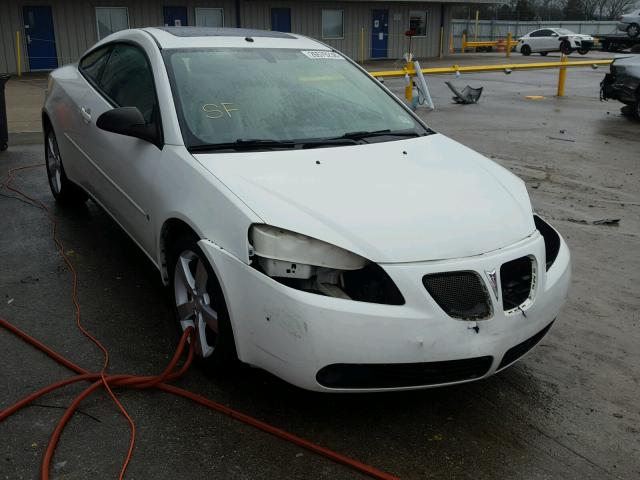 1G2ZM171264189840 - 2006 PONTIAC G6 GTP WHITE photo 1