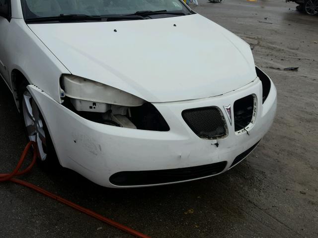 1G2ZM171264189840 - 2006 PONTIAC G6 GTP WHITE photo 9